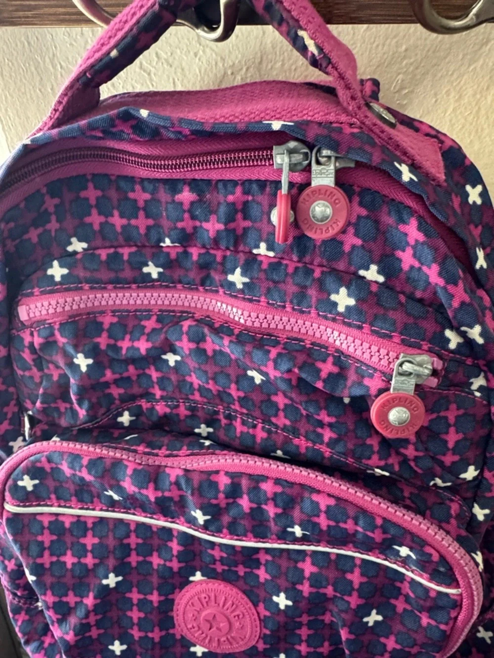 Kipling beautiful Patterned Backpack - Picture 3 of 5